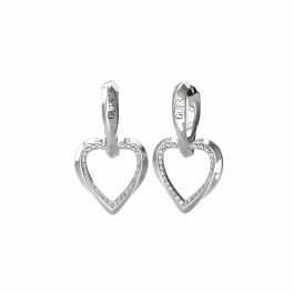 Pendientes Mujer Guess JUBE04617JWRHT-U Acero Inoxidable 2,5 cm Plateado