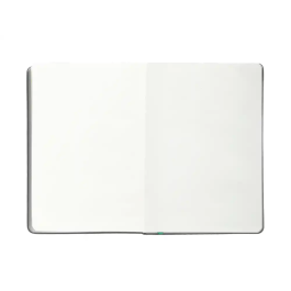Antartik Cuaderno A4 Hojas Lisas Gris y Turquesa, Tapa Dura, 100 Hojas 80gr FSC