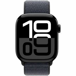 Apple Watch Series 10 GPS, 42 mm, Caja de Aluminio Negro Azabache, Correa Deportiva Ink