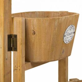 Soporte para Maceta Alexandra House Living Marrón Madera de Paulonia 18 x 79 x 89 cm Soporte para Maceta Alexandra House Living Marrón Madera de Paulonia 18 x 79 x 89 cm