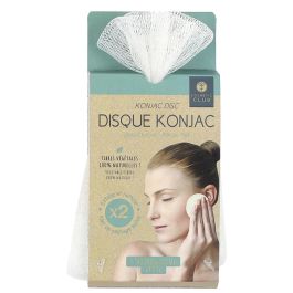 Cosmetic Club Juego de 2 Discos Desmaquillantes Reutilizables y Lavables Konjac para Todo Tipo de Piel Precio: 2.8900003. SKU: B1B4HL4LL2
