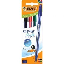 Bolígrafo de Tinta de Aceite Bic Cristal Original 516343/ 4 unidades/ Colores Surtidos Precio: 5.59000035. SKU: B1AVXE2ZCW