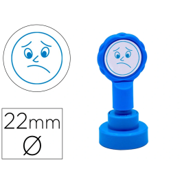 Artline Sello Emoticono Disgusto Color Azul 22 mm Diámetro Precio: 7.49999987. SKU: B1322SEYM4