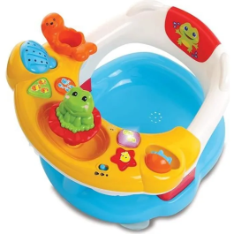 Vtech Baby Asiento de Baño Interactivo Super 2 en 1 - Juguete de Baño para Bebé con Proyección de Agua Precio: 77.50000027. SKU: S7144872