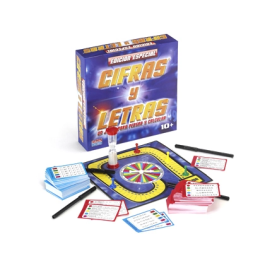 Falomir Cifras y Letras Juego de Mesa Didáctico para Calcular y Agilizar el Idioma Castellano a partir de 10 Años