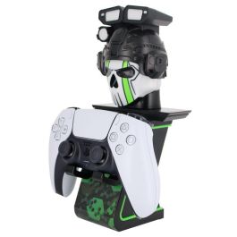 Cable Guy Ikon Soporte Sujeción Figura Call of Duty 20cm para Mandos PS5/Xbox y Auriculares, con Carga USB