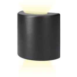 Edm Aplique Led Ovalado 3W 60 Lm 4000K Luz Día IP54 12x12x6cm