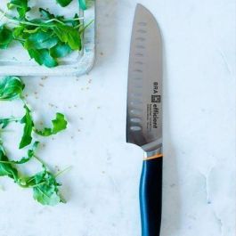 Cuchillo Santoku BRA A198003 Negro Gris Acero Inoxidable Cuchillo Santoku BRA A198003 Negro Gris Acero Inoxidable