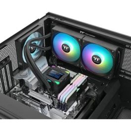 Thermaltake LA240-S ARGB Kit de refrigeración líquida para placa base, ventilador 12 cm, negro