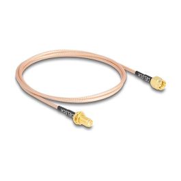DeLOCK Cable Antena SMA Macho a SMA Macho RG-316 75cm (0.75m) 50Ω, RG-316/U, para Frecuencias hasta 1.8 GHz Precio: 25.99000019. SKU: B1HX8PRS6W