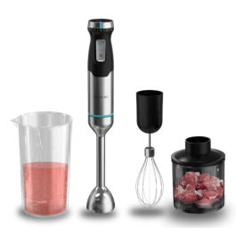 Cecotec Batidora de inmersión Power Pulsar 2300MAX Cream&Crush 2300 W, Cuchillas CrossBlades, Pie XL Negro/Acero Inoxidable Precio: 63.89000013. SKU: B16PYXHEC6