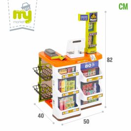 Supermercado de Juguete Colorbaby 50 x 82 x 42 cm 50 Piezas 2 Unidades Supermercado de Juguete Colorbaby 50 x 82 x 42 cm 50 Piezas 2 Unidades