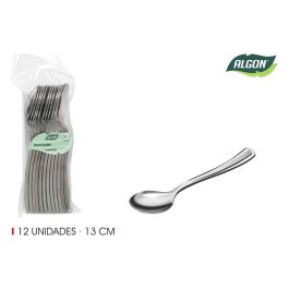 Set de 12 cucharas para postre y café Plata 13 de Algon (36 Unidades) Precio: 17.5000001. SKU: B1BX5YA9B3