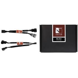 Noctua NA-SYC1 Y-Kabelset para Ventiladores PWM de 4 Pines, Negro - Cable Adaptador