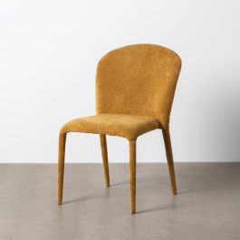 Silla Apilable Mostaza Tejido Salón 50 X 61 X 82 cm