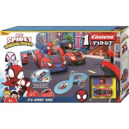 Pista carrera spidey it's spidey time! incluye 2 coches (spidey y spin) 2,4 metros Precio: 32.58999964. SKU: B19E7D7H9V
