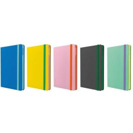Cuaderno Mooving Tapa Dura A5 96H 90Gr. Punteado Con Goma Colores Surtidos Precio: 10.50000006. SKU: B1FXLJPBRQ