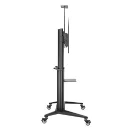 Vivolink Soporte Móvil Pro para TV, hasta 140kg, VESA 1000x600, Carro de Aluminio con Ruedas y Ajuste de Altura para Pantallas Grandes