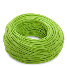 Cable Redondo Textil 2x0,75 x 1M Verde [SKD-C275-GREEN]