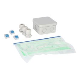 Isolkit aislante y sellante con caja derivación 80mm, gel aislante, prensaestopas, conectores de empalme, IP68 Precio: 25.99000019. SKU: B1FA8XFMGE
