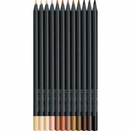 Faber-Castell Lápices de Colores Black Edition Tonos de Piel, Mina Superblanda para Dibujo, Ergonómicos Triangular, Caja 12 Unidades Precio: 5.50000055. SKU: B1EBNLHJKY