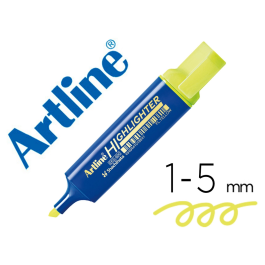 Artline EKS-600 Rotulador Fluorescente Amarillo Fluor Punta Biselada Trazo 1-5 mm Precio: 5.89999993. SKU: B1HX6D78KK