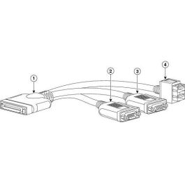 Cisco N20-BKVM= Cable KVM para Blade B-Series con conectores USB, VGA, KVM, DB9, compatible con Cisco UCS 5108 Precio: 102.69000049. SKU: B1FQDZQGCH
