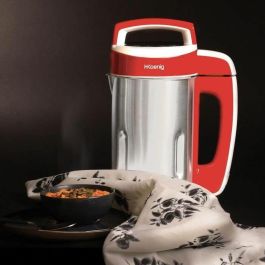 H.Koenig MXC18 Batidora con Calefacción 850 W, 1,1 L, Acero Inoxidable, 2 Programas de Cocción