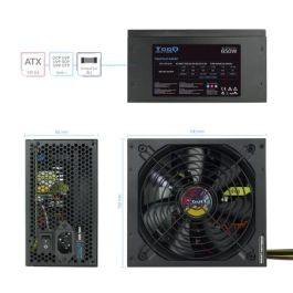 TOOQ TQAPOLO-650SP Fuente Alimentación 650W ATX PFC Activo 5SATA 14cm