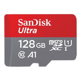 SanDisk Tarjeta de Memoria microSDXC Ultra 128GB Clase 10 UHS-I con Adaptador - 80MB/s SDSQUNR-128G-GN3MA Precio: 20.50000029. SKU: B1G798Y5CP