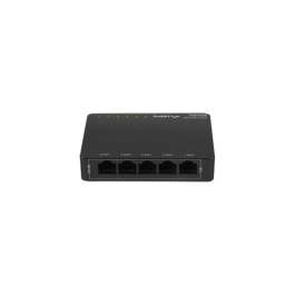 LANBERG DSP3-1005-60W Switch No Administrado Gigabit Ethernet (10/100/1000) con PoE 5 Puertos RJ-45 Negro Precio: 46.49999992. SKU: S5615301