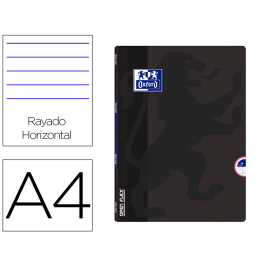 Oxford Libreta Escolar Openflex Tapa Flexible Optik Paper 48 Hojas Din A4 Rayado Horizontal Negro Precio: 45.50000026. SKU: B1CDDAK8CY