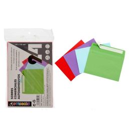 Sobres Pincello 12X17-24 Multicolor Papel 120 x 176 mm (48 Unidades)