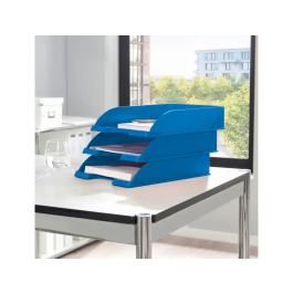 Bandeja Sobremesa Leitz Wow Azul Metalizado (Set de 5)