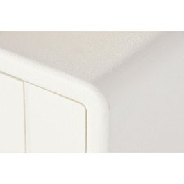 DKD Home Decor Mesita de Noche Moderna Blanca de MDF con 1 Puerta y 1 Estantería Desmontable 40x55x45 cm DKD Home Decor Mesita de Noche Moderna Blanca de MDF con 1 Puerta y 1 Estantería Desmontable 40x55x45 cm