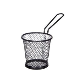 Soporte Aperitivo Negro Redondo Asa Kinvara 15X11CM (12 Unidades) Soporte Aperitivo Negro Redondo Asa Kinvara 15X11CM (12 Unidades)