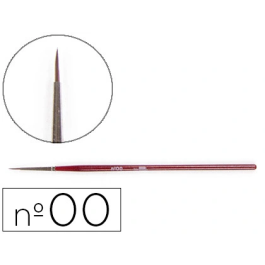 Liderpapel Pincel Acuarela Nº00 Virola Cromada Pelo Engomado Madera Precio: 7.49999987. SKU: B162X4G8SB