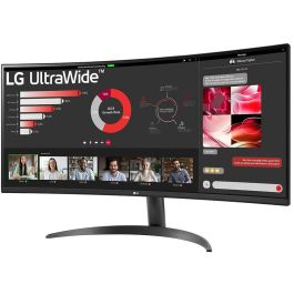 LG 34WR50QK-B Monitor PC 86,4 cm (34") Wide Quad HD Negro 3440 x 1440 Pixeles 100 Hz
