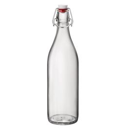 Bormioli Rocco Botella de Vidrio Giara 1 L, Fabricada en Italia, Material Saludable y Ecológico, Apta Lavavajillas y Frigorífico Precio: 3.50000002. SKU: S2705702