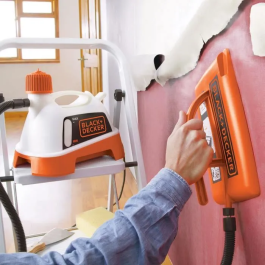 Black + Decker Separador de Papel Tapiz 2400 W con Depósito de 4 Litros y Autonomía de 60 Minutos