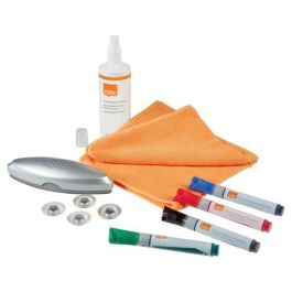 Nobo Kit de Iniciación para Pizarra de Cristal Incluye Borrador, 4 Imanes y 4 Rotuladores Precio: 107.49999975. SKU: B1293BBARJ