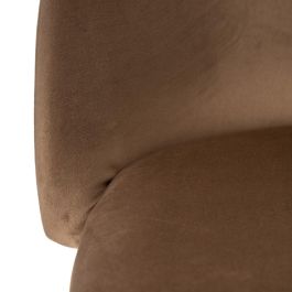 Taburete Alto Marrón Tejido-Metal Salón 40,20 X 48,20 X 102