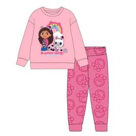 Gabby's Dollhouse Chándal Algodón Peinado Niña Rosa Talla 6 Años