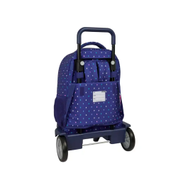 Benetton Mochila Gde. c/ruedas Drop 33x45x22cm compacta evolutiva