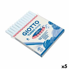 Set de Rotuladores Giotto Turbo Maxi Rosa (5 Unidades) Set de Rotuladores Giotto Turbo Maxi Rosa (5 Unidades)