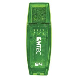Emtec Pendrive USB C410 64GB 2.0 Verde