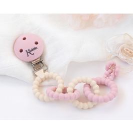 KioKids Sujetachupetes Rosa De Silicona Con Anillas Para Bebé +0 Meses Precio: 7.79000057. SKU: B14CXMPBYD