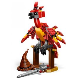LEGO 76448 Harry Potter Fawkes Fénix de Dumbledore Set de Construcción Figura Articulada