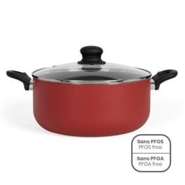Horno holandés de 28 cm - LIVOO - MEP151R - Antiadherente sin PFOA ni PFOS - Mangos de silicona - Apto para todo tipo de fuegos, incluida inducción Precio: 43.49999973. SKU: B1F9XD66LC
