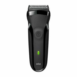 Braun 50-M1000s Máquina de Afeitar Láminas Series 5 Wet&Dry, Lavable, Batería Litio 50 min, Negro/Azul